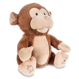Adorable plush toy
Measures 10.5" x9"
Sings & dances
Requires 3 AA batteries
9m+